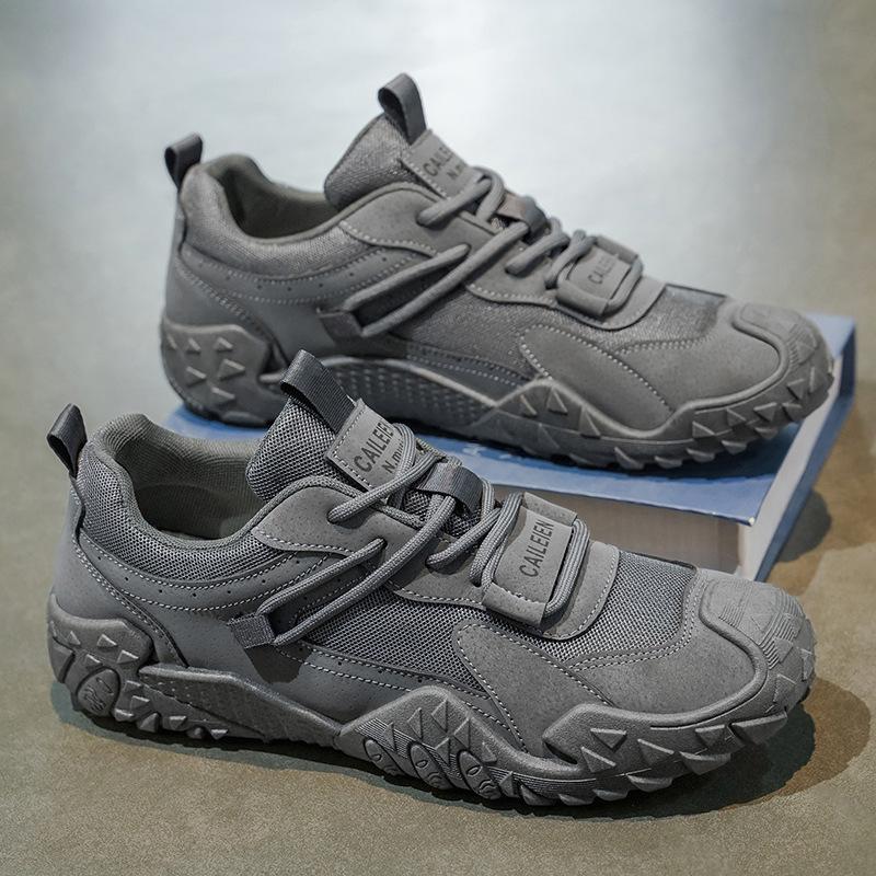 Labor insurance shoes autumn new breathable work shoes non-slip and wear-resistant sports casual hiking shoes