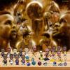 World Cup Advent Calendar Plastic Christmas Countdown Calendar Senior Citizens Toys Collectibles Holiday Decorations Gifts