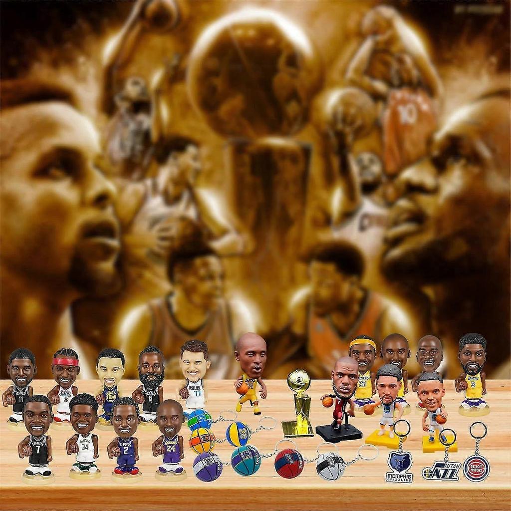 World Cup Advent Calendar Plastic Christmas Countdown Calendar Senior Citizens Toys Collectibles Holiday Decorations Gifts