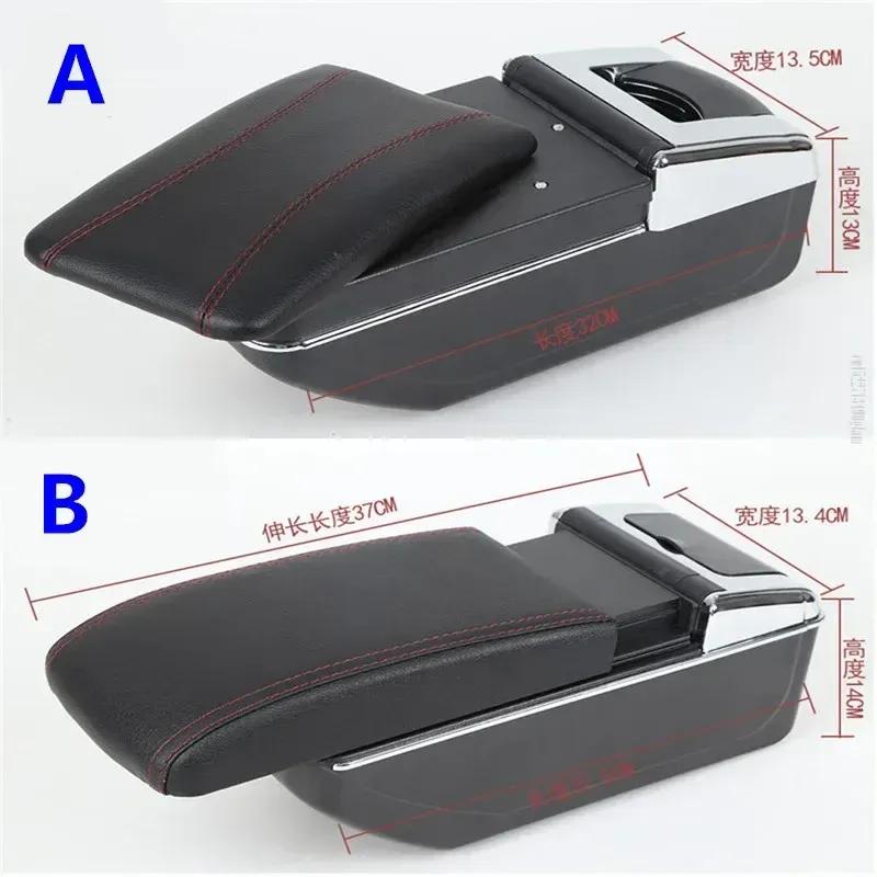 Per Hyundai SOLARIS Bracciolo Per Hyundai Accent RB Solaris Verna 2011-2016 Scatola Bracciolo Auto Scatola Portaoggetti Interna Accessori Auto