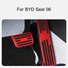 For BYD Seal 06 DMi EV 07 DMi Accelerator Brake Pedal  Aluminum Alloy Anti Slip Wear-resistant Foot Pedal Cover Car Accessories