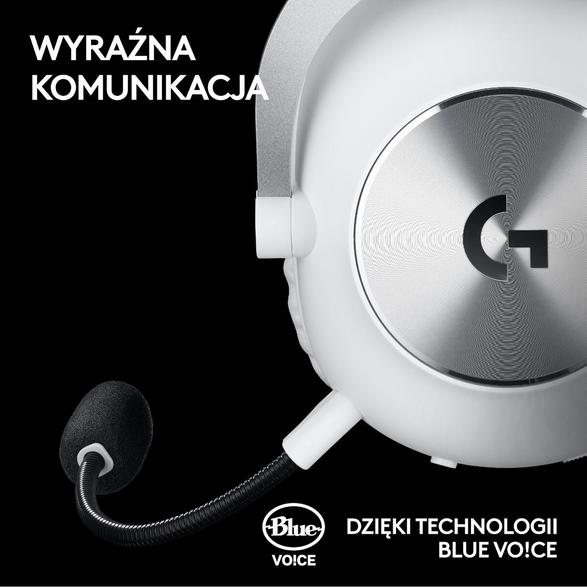 LOGITECH G Pro X2 Lightspeed Headset, White