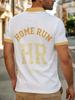 Men'S Outdoor Polo Shirt, Multi-Size Available, Letter Print Fashionable And Comfortable, Men'S Top Suitable for Hiking And Outdoor Leisure, Casual