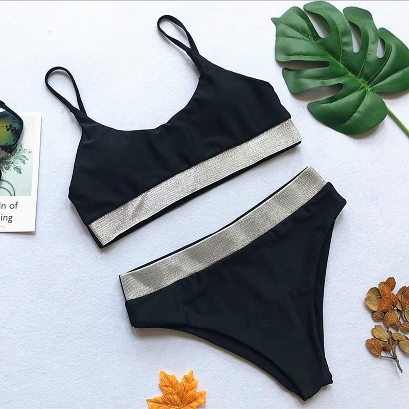 Women Sexy Bikini Swimwear Bandage Casual Fashion Swimsuits Two Piece Lace Bathing Suits
