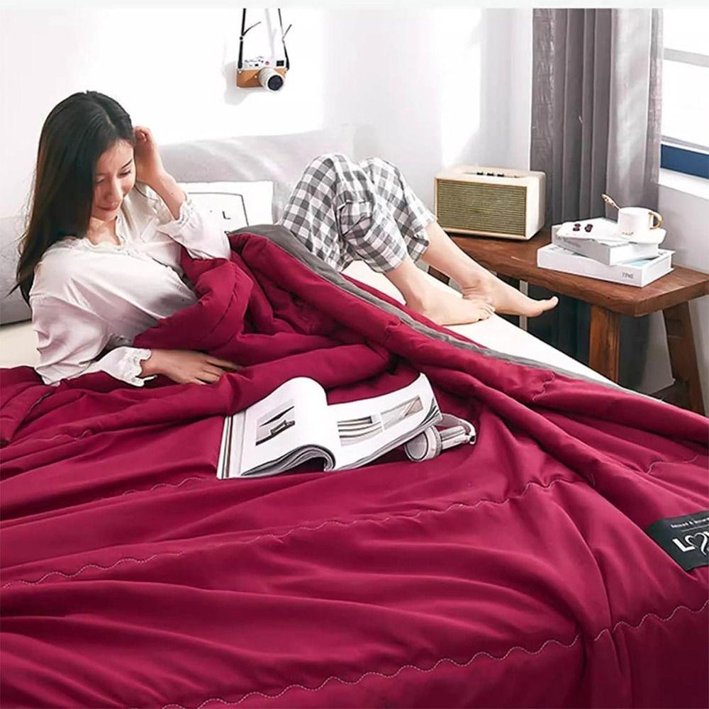 Double Sided Conditioning Quilt Cold Effect Cooler Quilt New Cooling Blanket