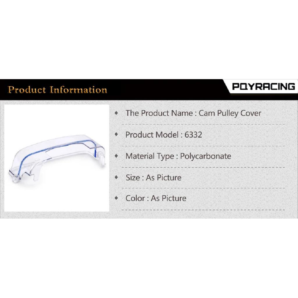 Free Shipping Turbo Cam Pulley Timing Belt Cover Clear For 2JZ Toyota Supra Aristo JZZ31 JZA80 JZS147 JZX91 Lexus SC300 IS300