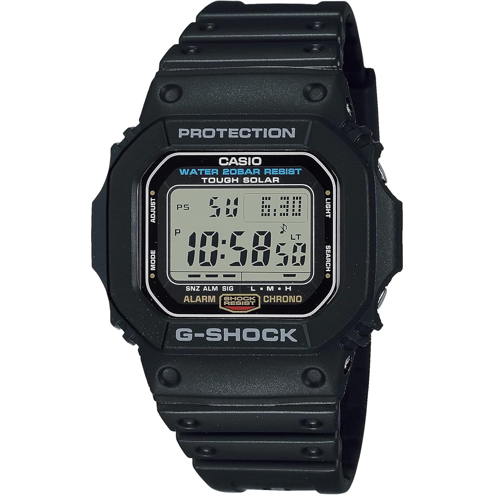 Casio G-Shock G-5600UE-1 Solar Men s Watch Black Overseas Model