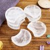 Natural powder crystal small bowl, crystal white yellow powder crystal bowl, living room, home, office desktop, handicraft decoration