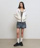 General Idea Washed Denim Mini Skirt [Dark Blue] / Gf1Lsk502