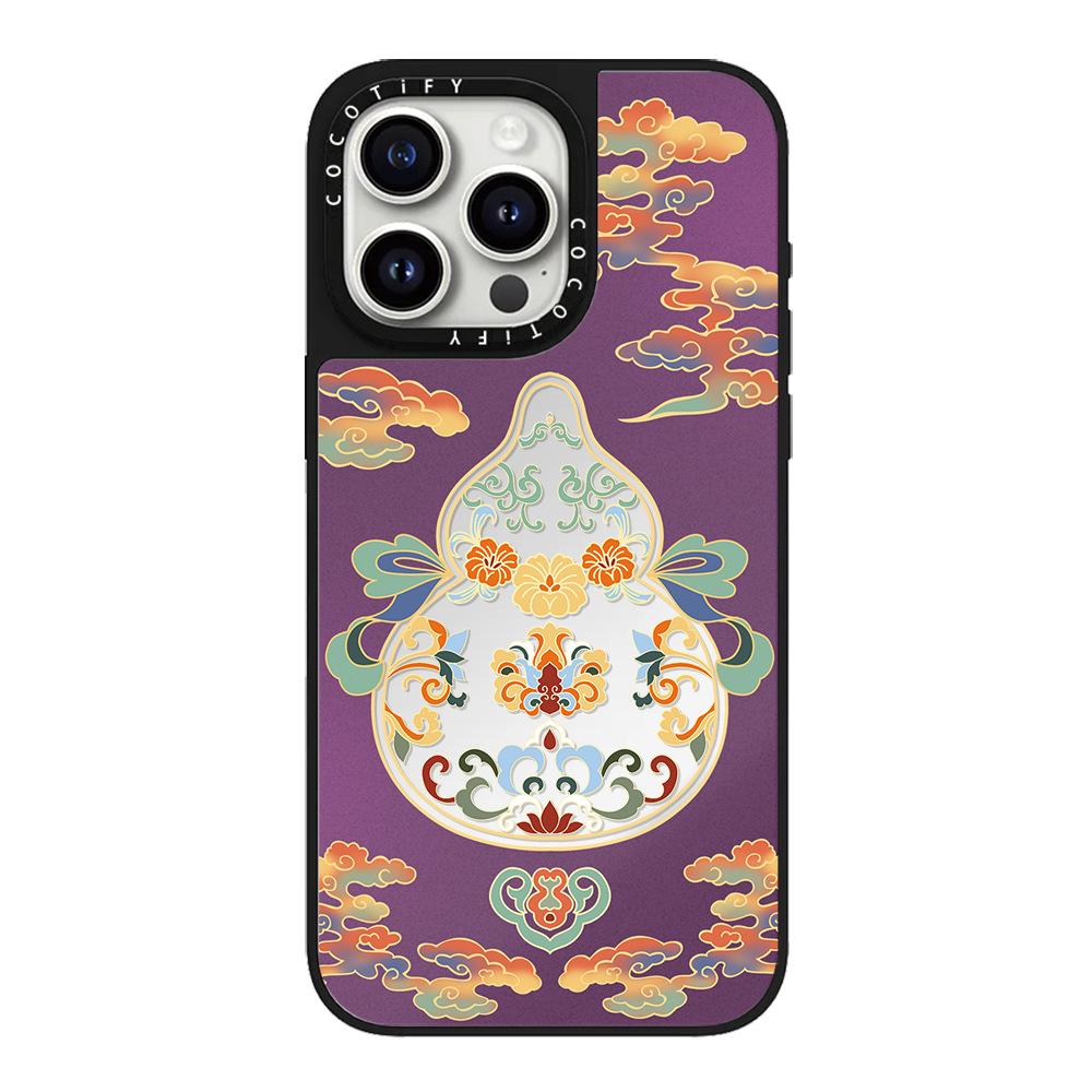 

Китайский веер для чехла для мобильного телефона Apple 16pro, iPhone 15, Guochao Xiangyun, Hulu 14promax For Apple 11