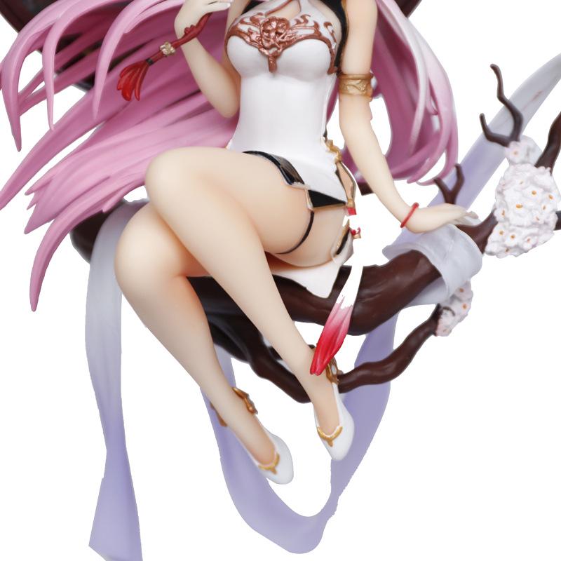 Anime Honkai Impact 3 Sakura Yae Heretic Miko cheongsam PVC Figure No Box 31cm Anime Honkai Impact 3 Sakura Yae Heretic Miko cheongsam PVC Figure No Box 31cm