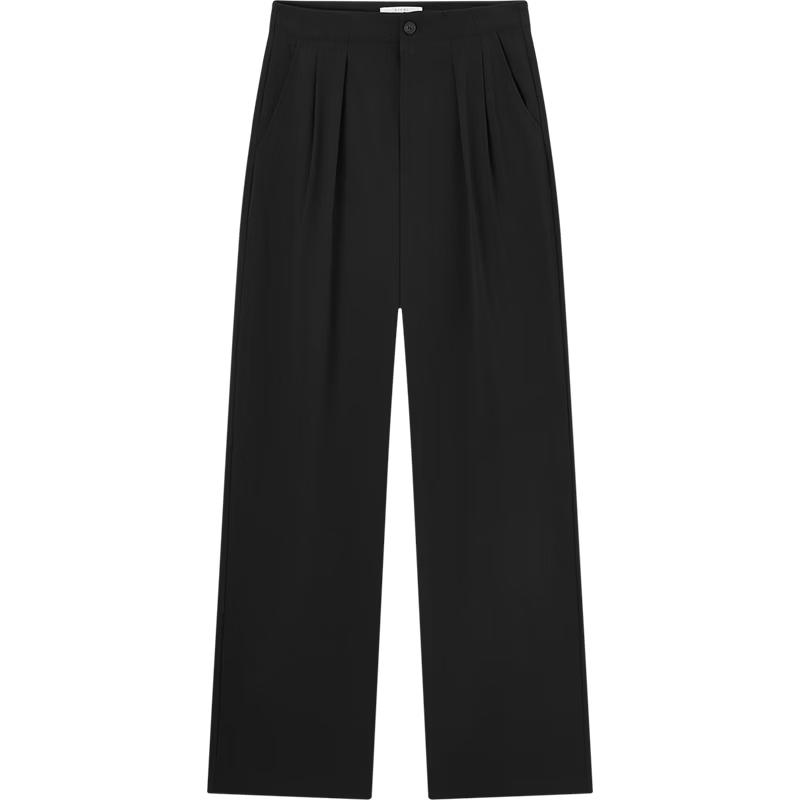 EICHITOO Women s Drapey Black Commuter Pants S