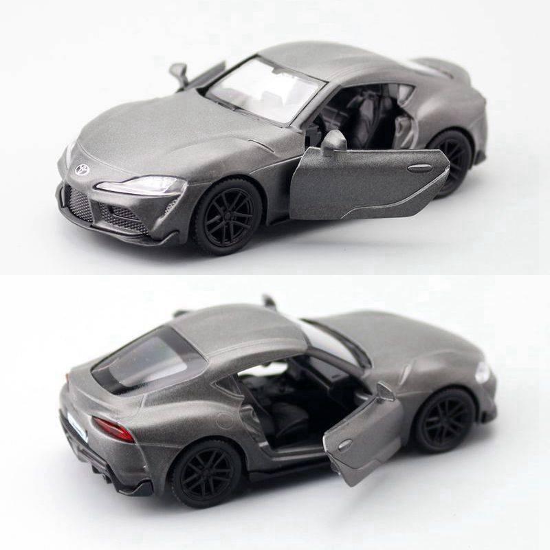 Alloy Simulation Toyota Supra Sports Car Model Toy With Sound And Function Light