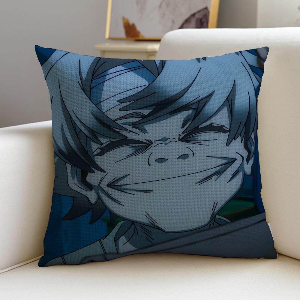 

Wild GGACHIAKUTAS Cushion Cover Breathable and skinfriendly linen pillowcase square removable and washable cushion 30X30cm