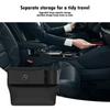 Car Seat Crevice Filler Auto Leather Seat Filler Box Car Seat Slot Storage Box With Reserved Charging Holes For Storing Cards Ke