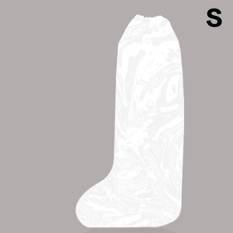 

10 шт. молочные увлажняющие маски для ног, длинные отшелушивающие, против трещин, удаляющие омертвевшую кожу, педикюрные носки для ног, питательный уход за кожей S белый