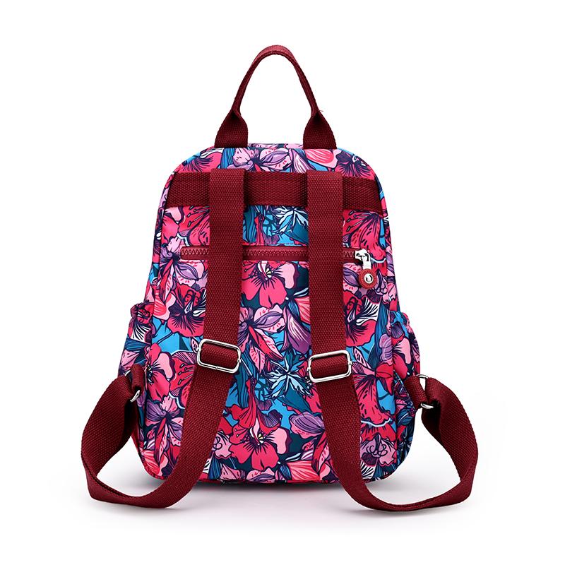 Women's Large-capacity Printed Backpack Mom Backpack