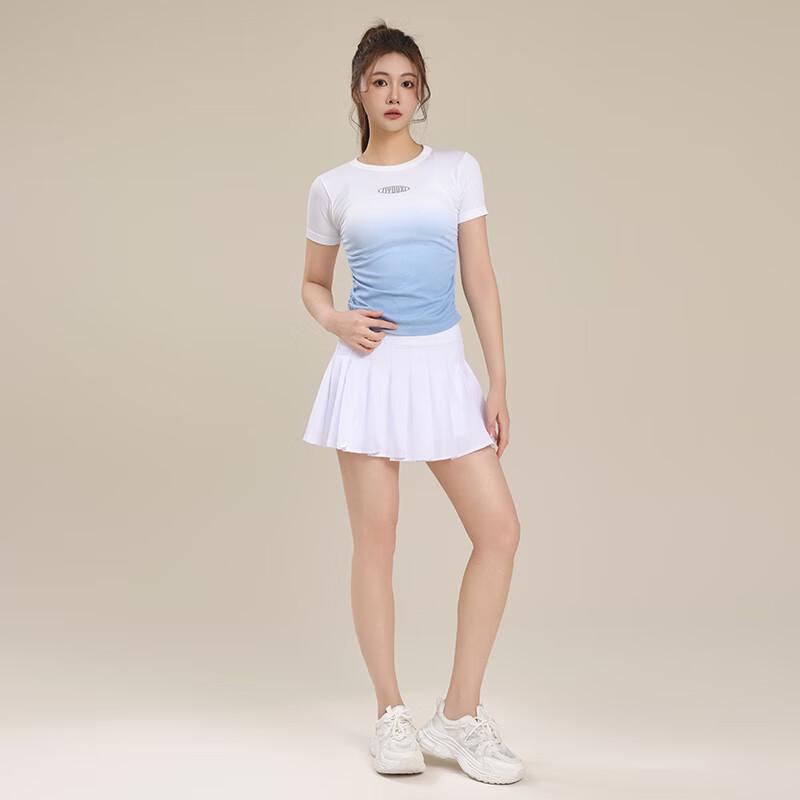 Women's Athletic Pleated Skirt with Inner Shorts