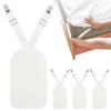 4PCS Durable Bed Sheet Clips Adjustable Elastic Fitted Bedding Clips  For Home Hotel