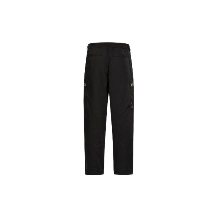 Evisu Aw23 Multi-Reflective Zipper Regular Fit Pants Men pants Black 2EAGNM3PP5037XXPL