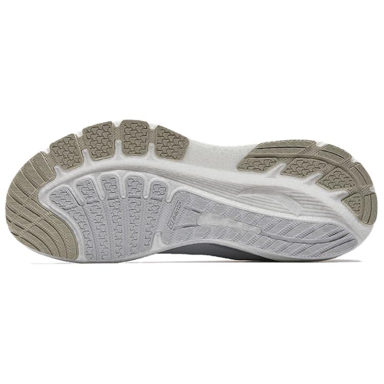ANTA Men Linglong Nitro Running Shoes Sand Grey Ivory White Dusty Purple 112525558-1