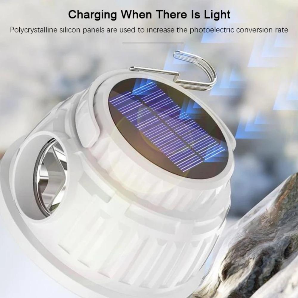 Long Endurance Camping Lamp Light USB Rechargeable Night Market Lighting Lamp  Household