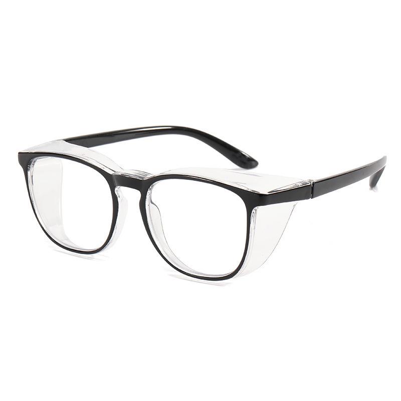 MZ11 Jelly Color HD Anti-Blue Light Glasses: Transparent, Windproof, Sandproof, Japanese Style
