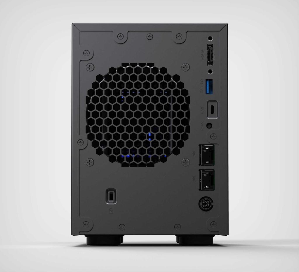 NAS NETGEAR ReadyNAS 426 RN426E2-100NES - 6 Baies, Sans Caddy Ni Disque, Noir, Occasion