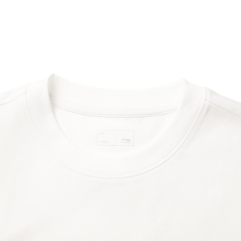 Li Ning Sports Lifestyle Series High Street American Retro Sports Ice Silk Cool Dry Quick-Drying Moisture-Wicking Short Sleeve T-Shirt AHSV367-5