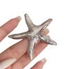 Corsage Pin Starfish Shape Brooch Unique Brooch Pin Clothing Brooch Alloy Texture for Friendship and Celebration