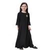 Muslim Kids Girls Prayer Dress Hijab Abaya Robe Arab Dubai Children Ramadan Kaftan Headscarf Islamic Eid Party Gown Jilbab