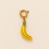 New Fruit Snack Series Stainless Steel Pendant DIY Plated 18K Gold Color Preserving Female