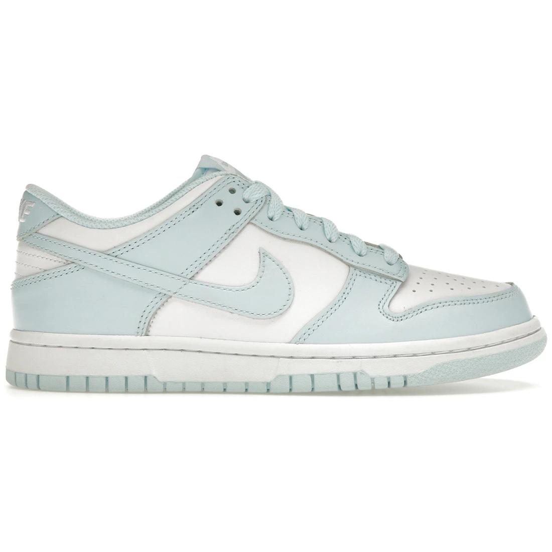 

Кроссовки Nike Dunk Low Белые Ледниково-голубые (GS)(FB9109-105) 35.5