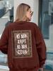 2025 Autumn/Winter Retro Chinese Trend Oversized Printed Hoodie