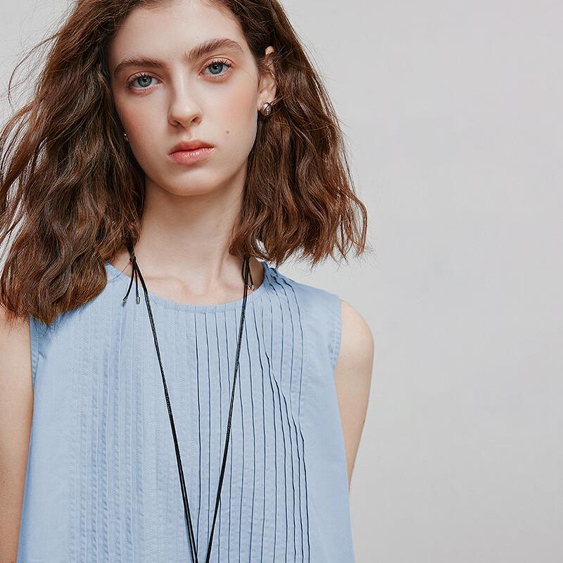 Women's Elegant Cooling Tencel Back Cutout Vest Dress