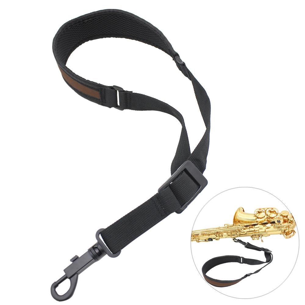 Adjustable Saxophone Sax Neck Strap with Snap Hook Saxophone Parts Accessories