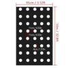 Breathable Perforated Plastic Mulch Film Pre-Punched Holes Black Weed Barrier  Disease Reduction