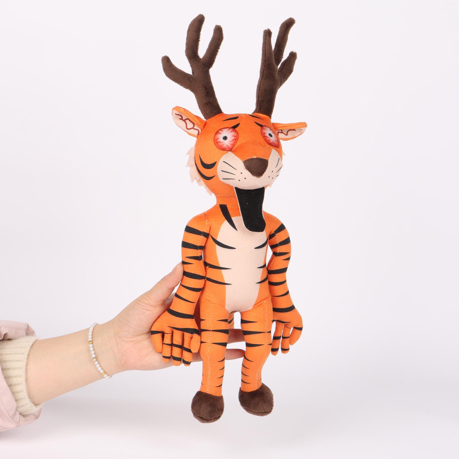 99 Nachten In Het Bos Tijger Pluche Speelgoed Film Knuffeldieren Hert Speelgoed Fans Verjaardagscadeaus Speelgoed Voor Kinderen Halloween Cadeaus