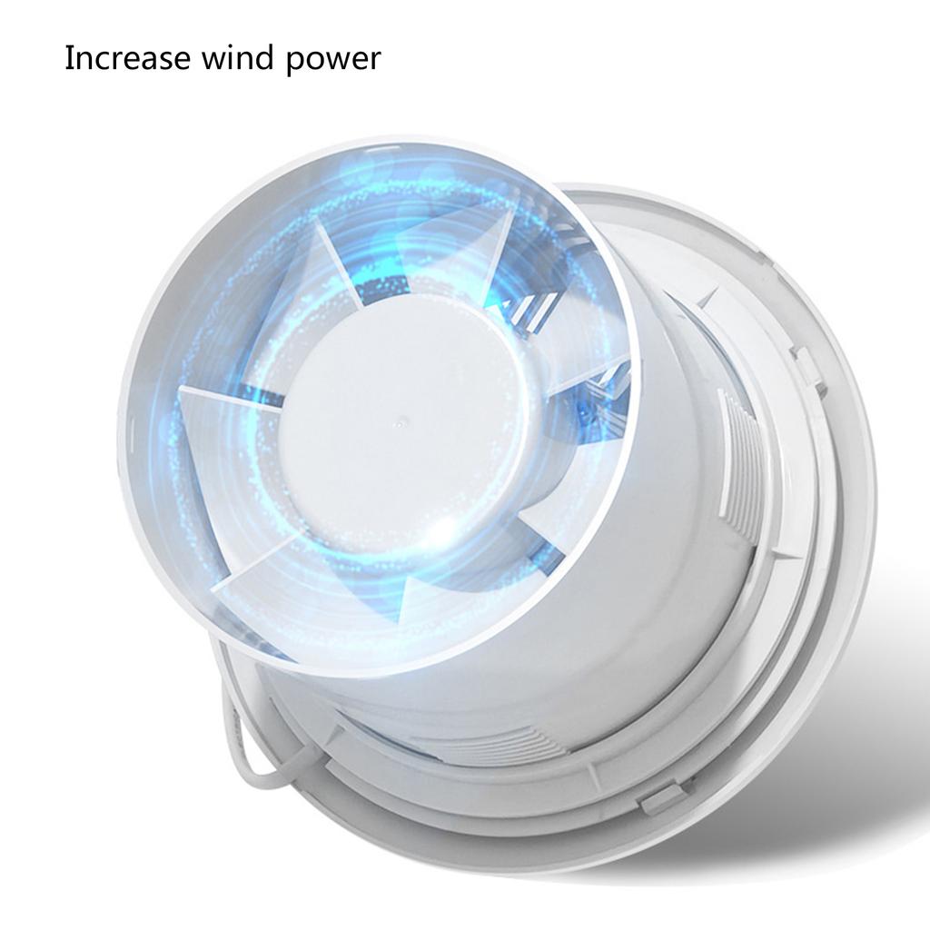 Low Noise Ventilation Fan Household Exhaust Fan with Remote Control Attic Pipe Ventilation Extractor Bathroom Duct Fan