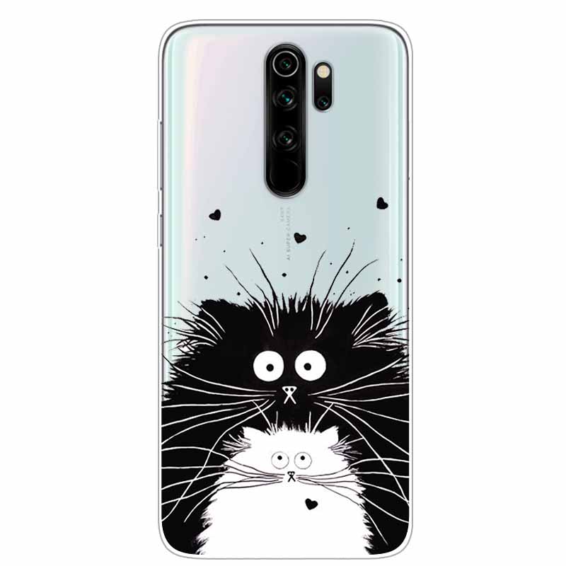 

Чехол для Xiaomi Redmi Note 8 Pro, ультратонкий прозрачный мягкий силиконовый чехол из ТПУ для Xiomi Redmi Note8 9 pro 8pro 8T 9S, чехлы для телефонов, капа Redmi Note 9