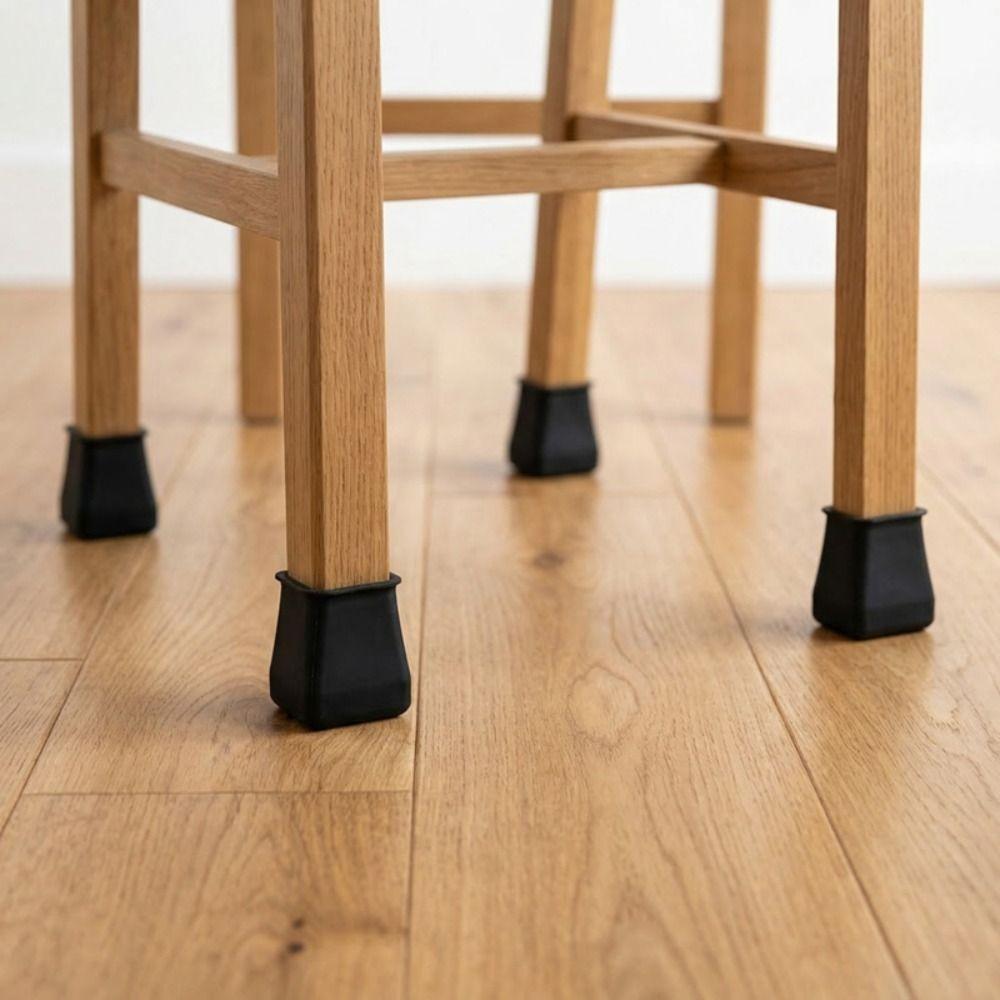 24PCS Non-slip Furniture Legs Protectors Noise Reduction Table Feet Cover  Floor Protection