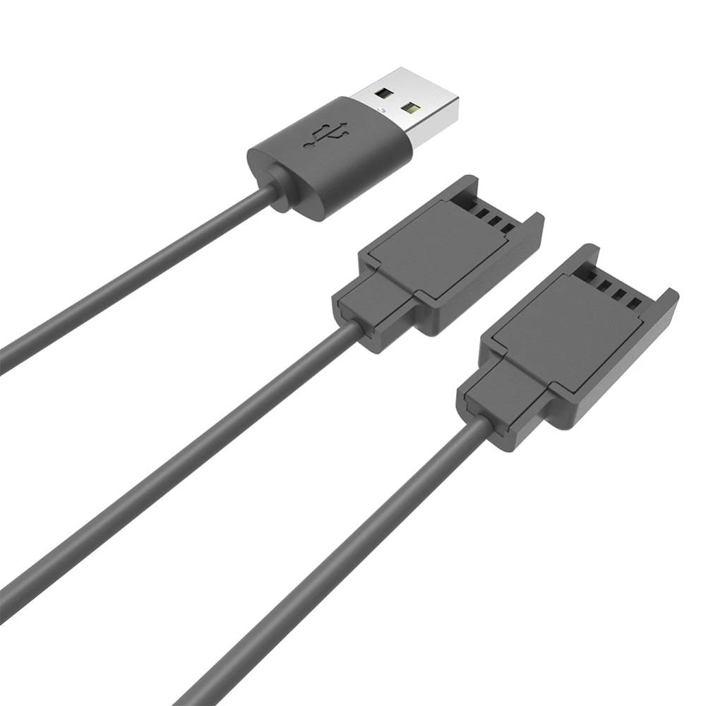 USB Charger Cable for Joycon Controller 2 In 1 Portable Charger Cable 2.5M Travel Charging Cables for Switch Controller Charger