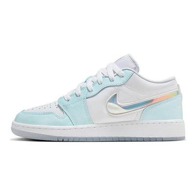 Air 1 Low SE GS Glacier Blue Kids Sneakers Multi-Color White Super-Violet HJ3481-491