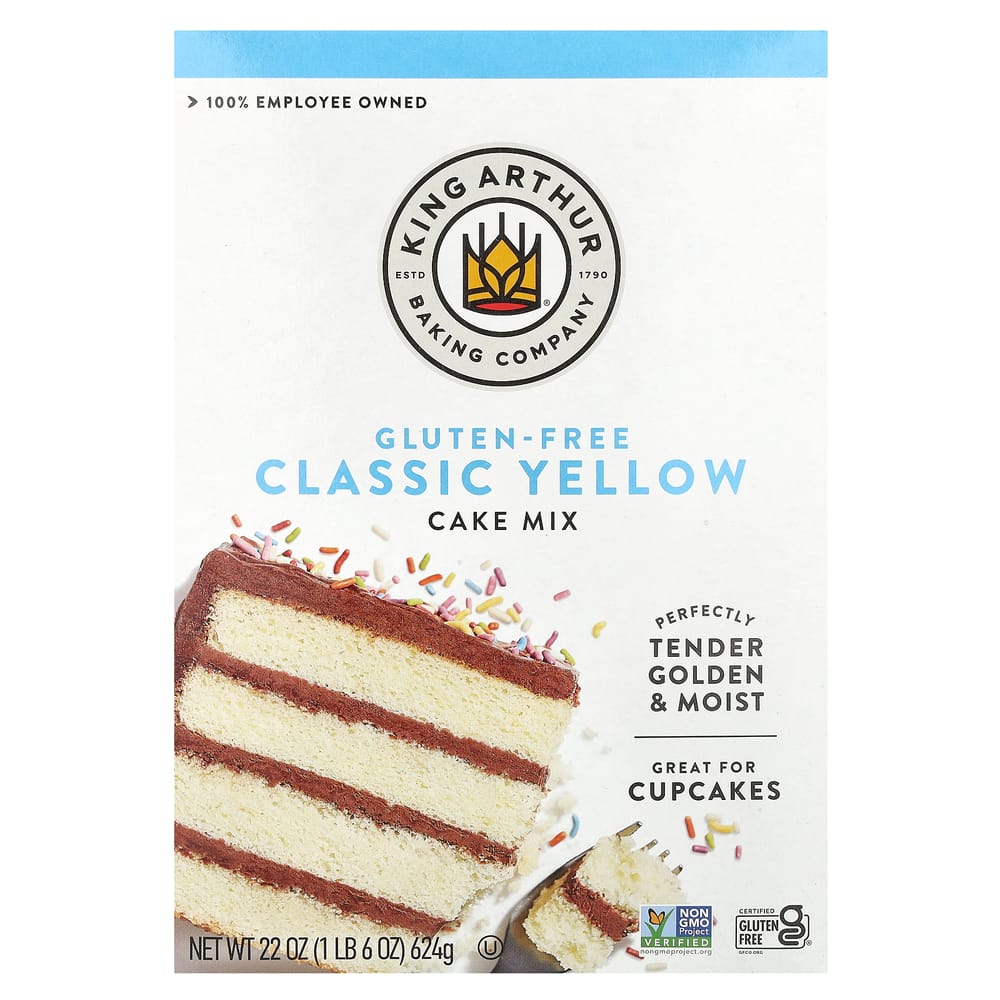 iHerb Classic Yellow Cake Mix Gluten-Free 624g (22oz)