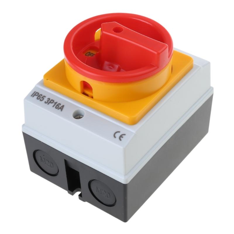 Industrial Main Power Switches Isolator Switches Load Disconnect Switches Simple Installation Great for Outdoor Use