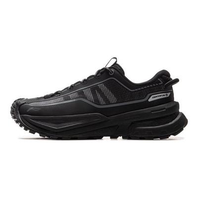 Li Ning Scarpe da Trekking Basse CF River TPU Moda Comode Versatili Unisex Scarpe da Trekking Nere AHTV047-17