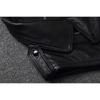 Chinese Size Genuine Cow Leather Vest Belt Motorcycle Vest For Men Biker Waistcoat Slim Fit Cowhide Leather Jackets Sleeveless Spring Autumn