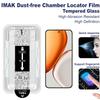 IMAK Seria H Dla Honor X70 5G Szkło Hartowane Ochraniacz Ekranu Folia Instalacyjna Bez Pyłu (Odblokuj odcisk palca)