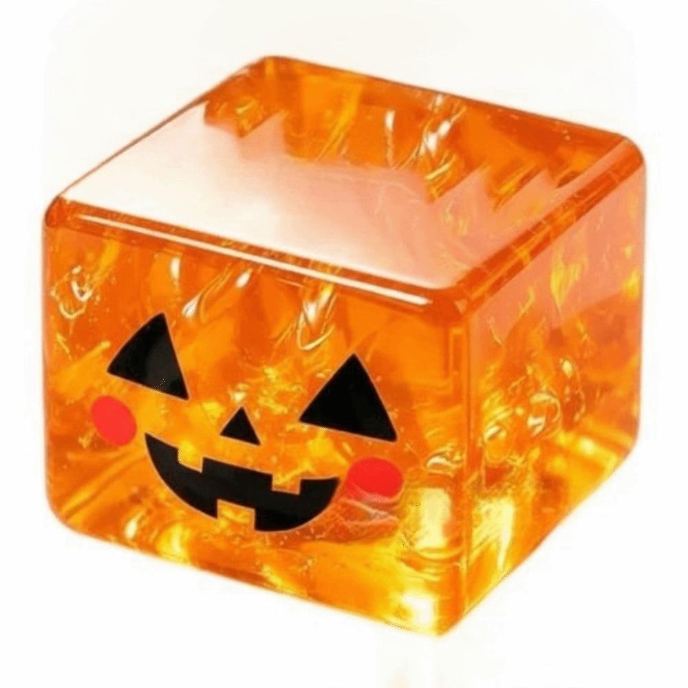 Spooky Design Fidget Toy Slow Rebound Stress Relief Toy Fidget Squishy Cube Halloween