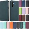 A16 A36 A56 5G Case Leather Magnetic Cover For Samsung Galaxy A56 A16 A36 A26 A06 Case Luxury Business Wallet Phone Bags Fundas